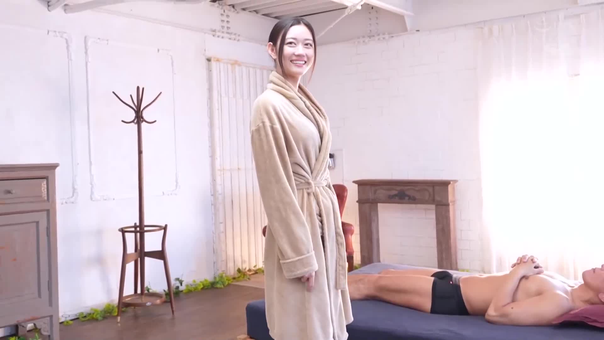 禁欲30日后，性欲强烈的她，放任本能，跨上男人，摇摆腰部，自我射精，真实的禁欲骑乘位快感！明日叶三叶 - AV大平台-中文字幕,成人影片,AV,国产,线上看