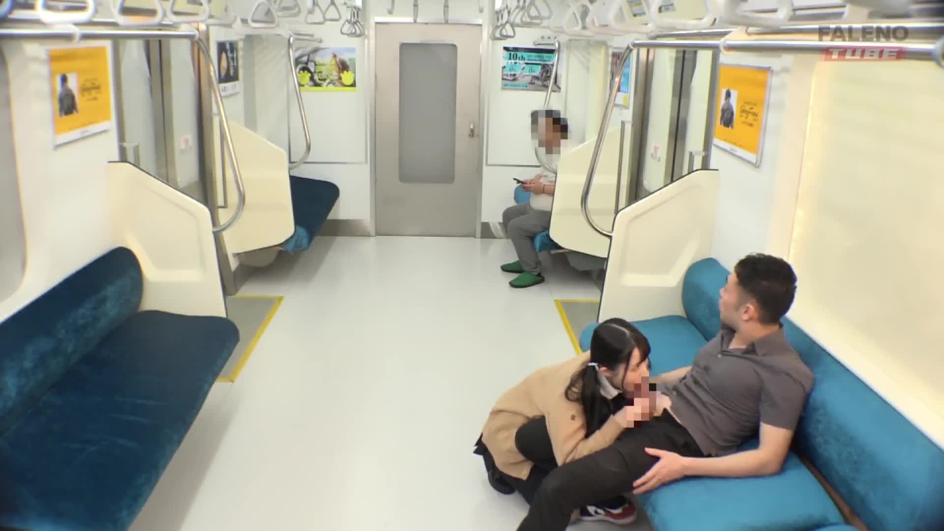 FALENO変態特急！！車内でパンティを見せつけボクヲ挑発する変態J系。我慢できずヤって？ヤラれて？しまいました。「次は停車駅は終点‘生中’です！」 - AV大平台-中文字幕,成人影片,AV,国产,线上看