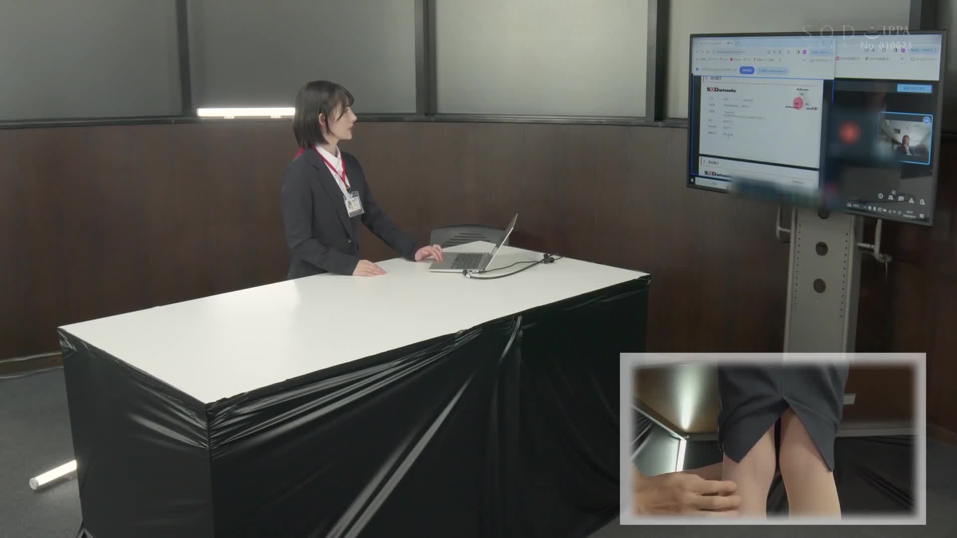 SOD本社で一日社員体験！制作部ADになった宮島めいがプレゼンで・面接で・説明会で！ずっとハメっぱなし辱め業務！ - AV大平台-中文字幕,成人影片,AV,国产,线上看