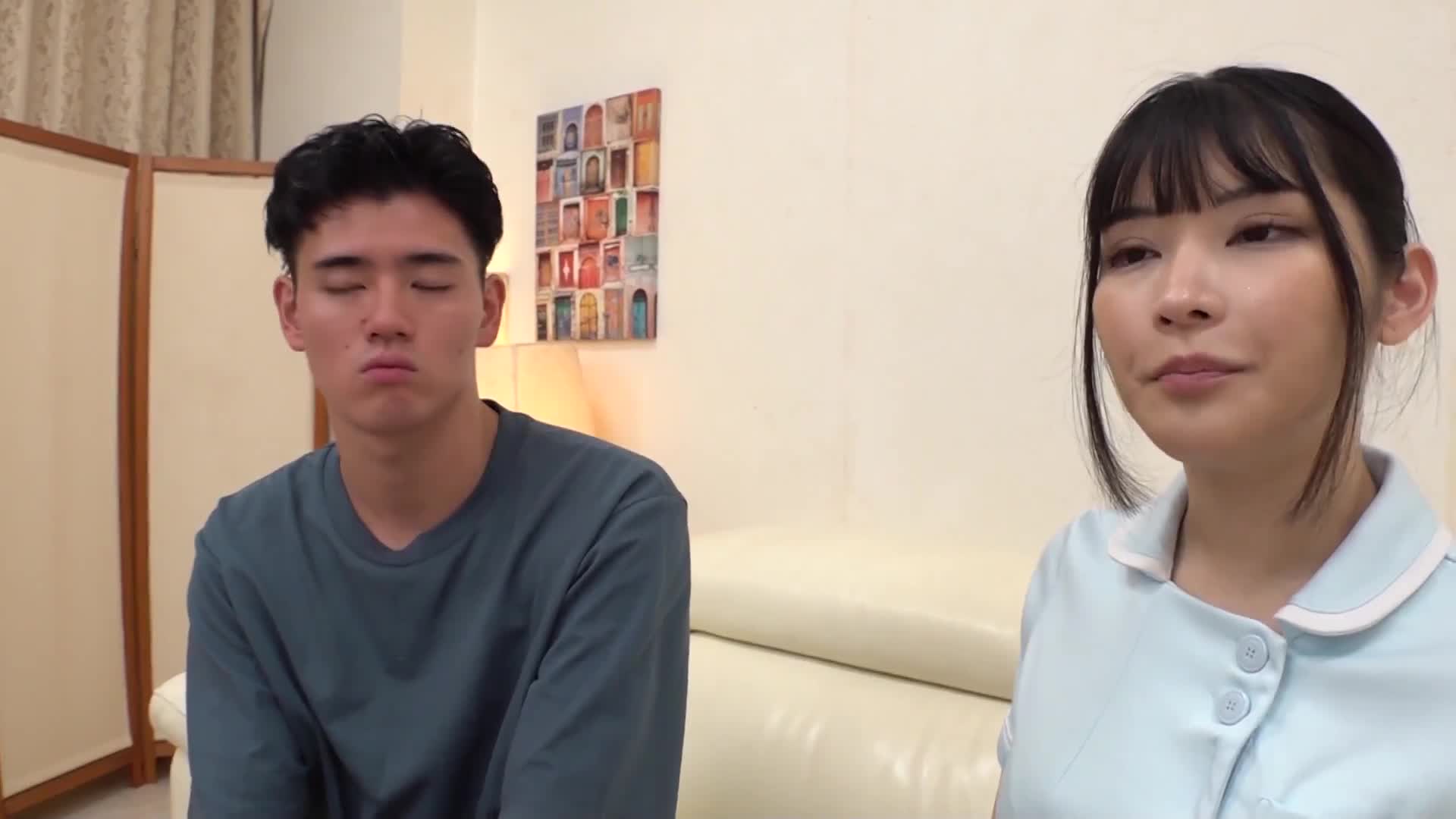 リアル白衣の天使ナースさんにインポで童貞に悩む男のオナニー介抱してもらいました！！ 美し過ぎる裸体のナースにギン勃ちしたチ〇ポをズブリ！生中出しで童貞卒業させてくれました！ さくらさん 胡桃さくら - AV大平台-中文字幕,成人影片,AV,国产,线上看
