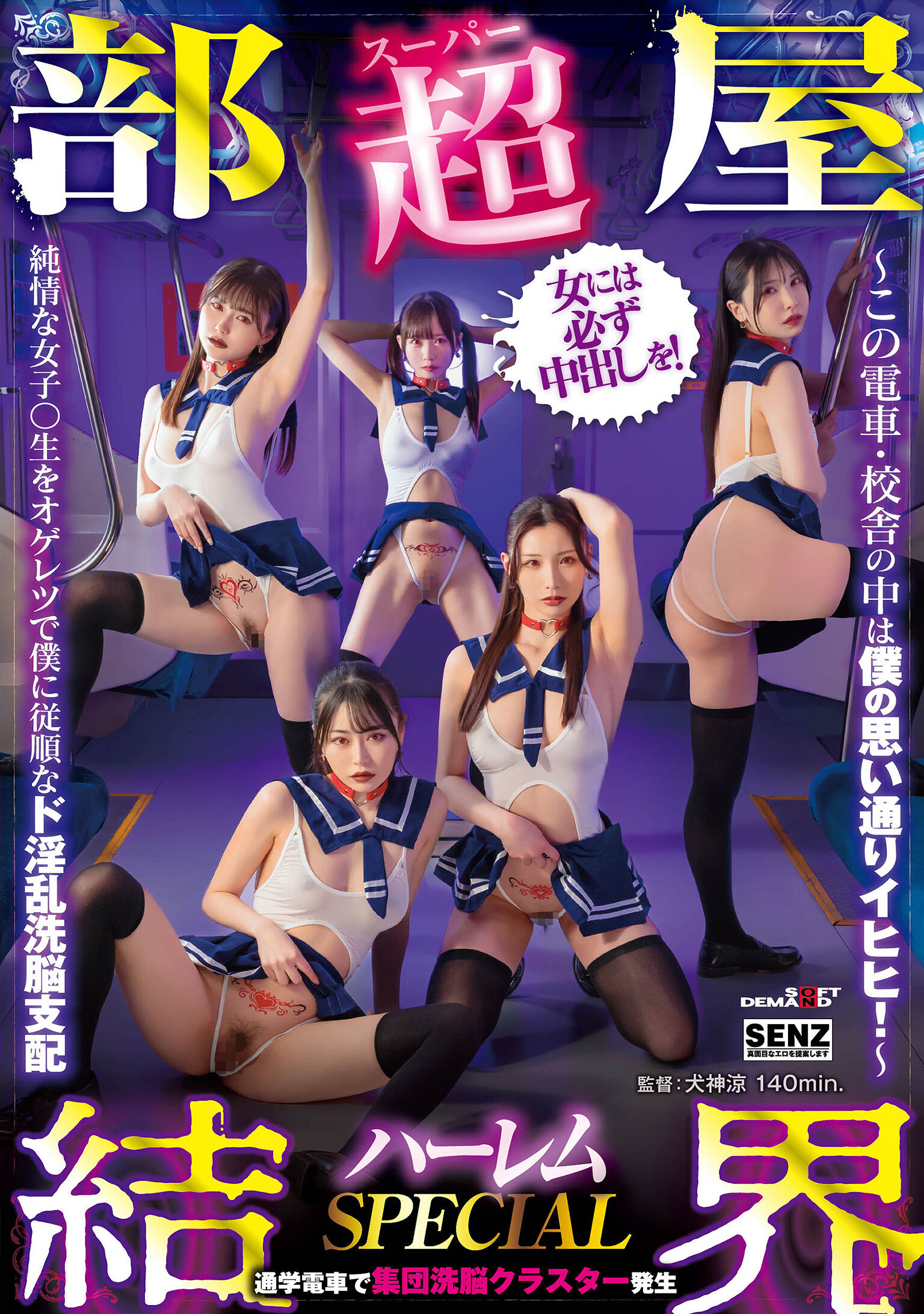 SDDE-755【超级房间结界】后宫SPECIAL～这列火车·学校大楼里全由我掌控哈哈！ ～纯情的女子高中生被我用淫荡控制成为顺从的淫荡洗脑支配 - AV大平台-中文字幕,成人影片,AV,国产,线上看